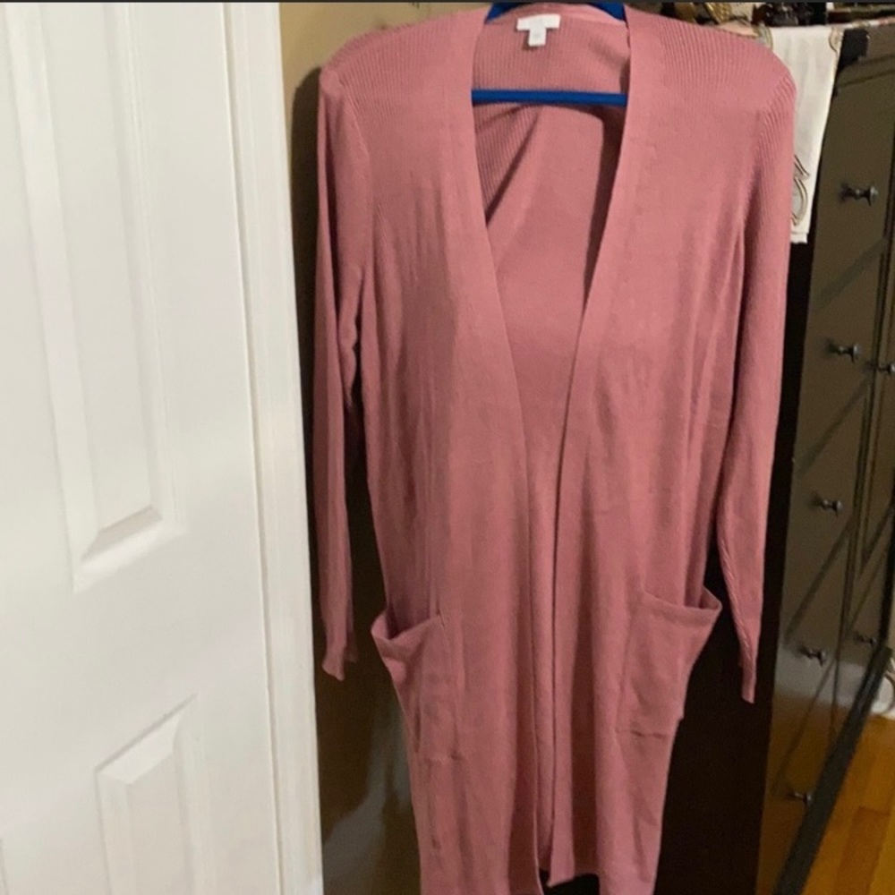 JJill large long cardigan